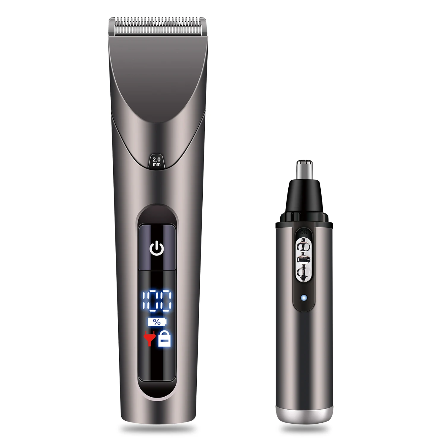 Professional  Grooming Kit Battery Indicate Hair Trimmer Clipper Face Body Nose Hair Trimmer Haircut for Men