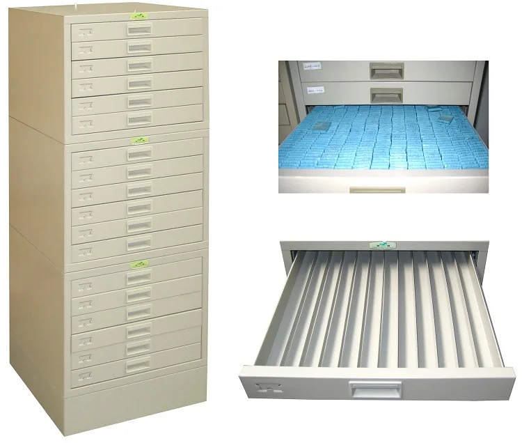 YIDI J-E2-1 Medical Laboratory Equipment Pathology Slide Paraffin Wax Block Storage Slices Block Cabinet