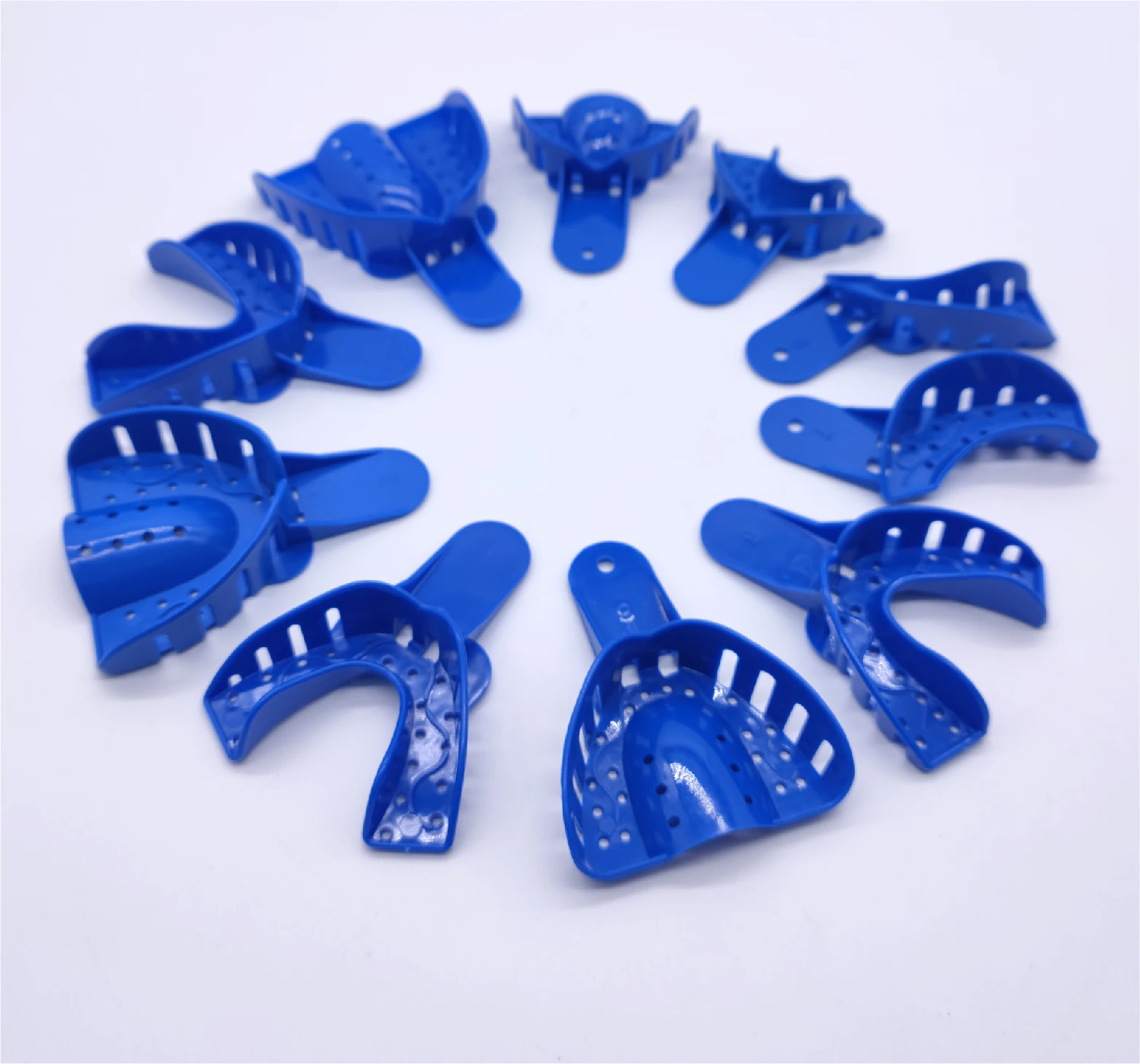 Dental Alginate Impression Material Impression Trays Plastic Teeth Impression
