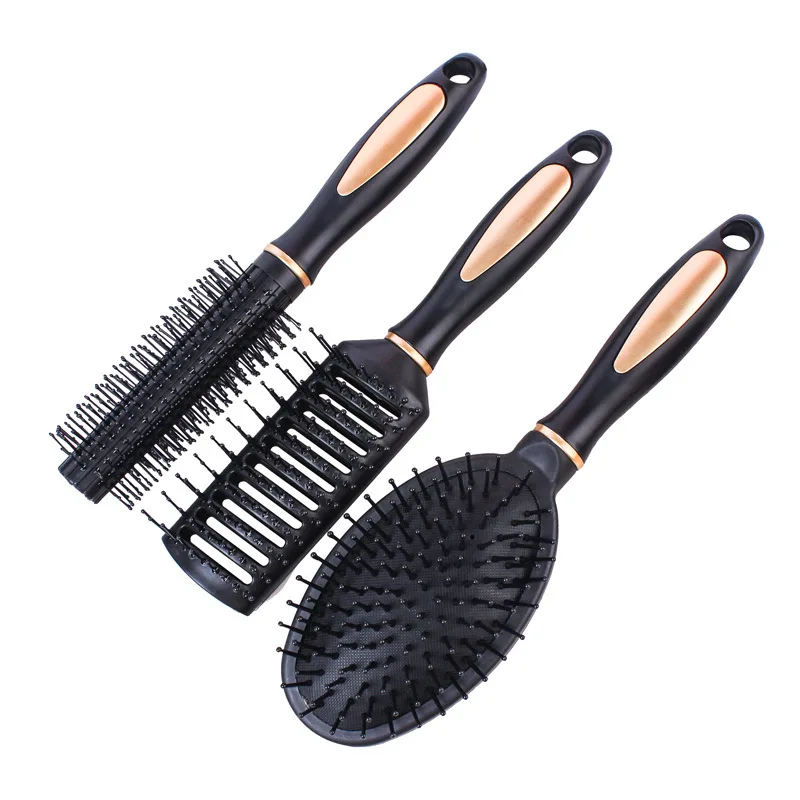 Hot Sale Plastic Cushion  Wet and Dry Hair Combs and Brush