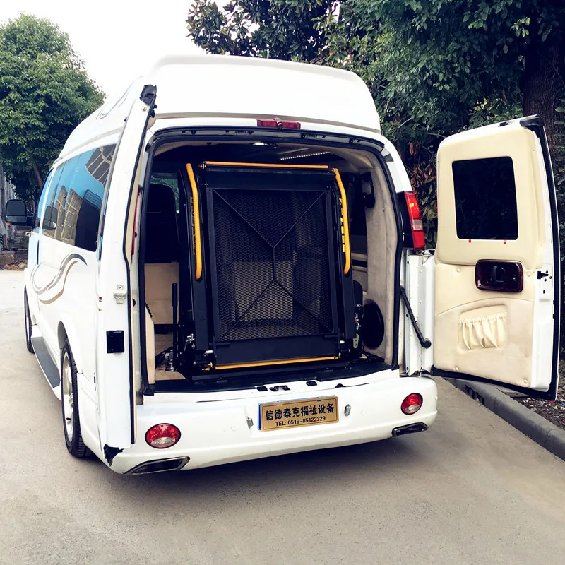WL-D-880 12V Power wheelchair Lift for minivan From Changzhou Chinese manufacturer