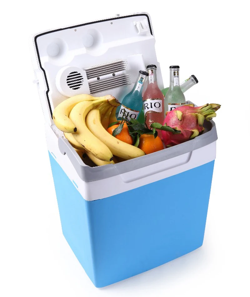 Термоэлектрический пластиковый автомобильный холодильник 12 В