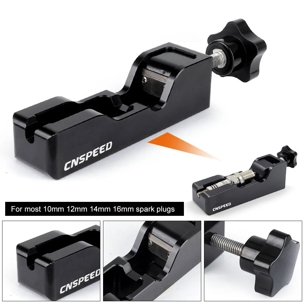 Инструмент для зазора свечи зажигания электрод сжимает комплект питания 10 мм 12 14 16 Универсальный Автомобиль Мотоцикл