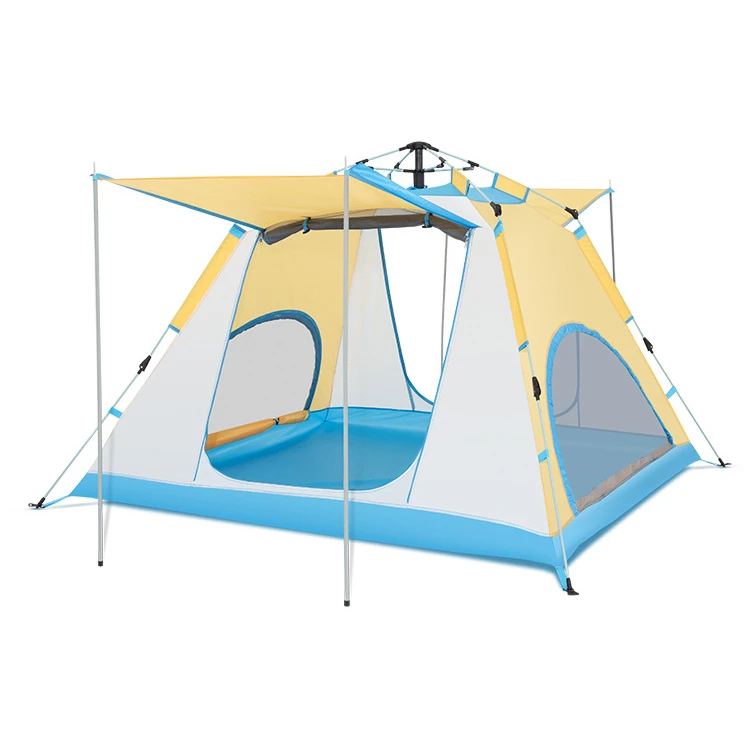 New Design Windproof Customize Automatic Camping Big Family Outdoor Tent