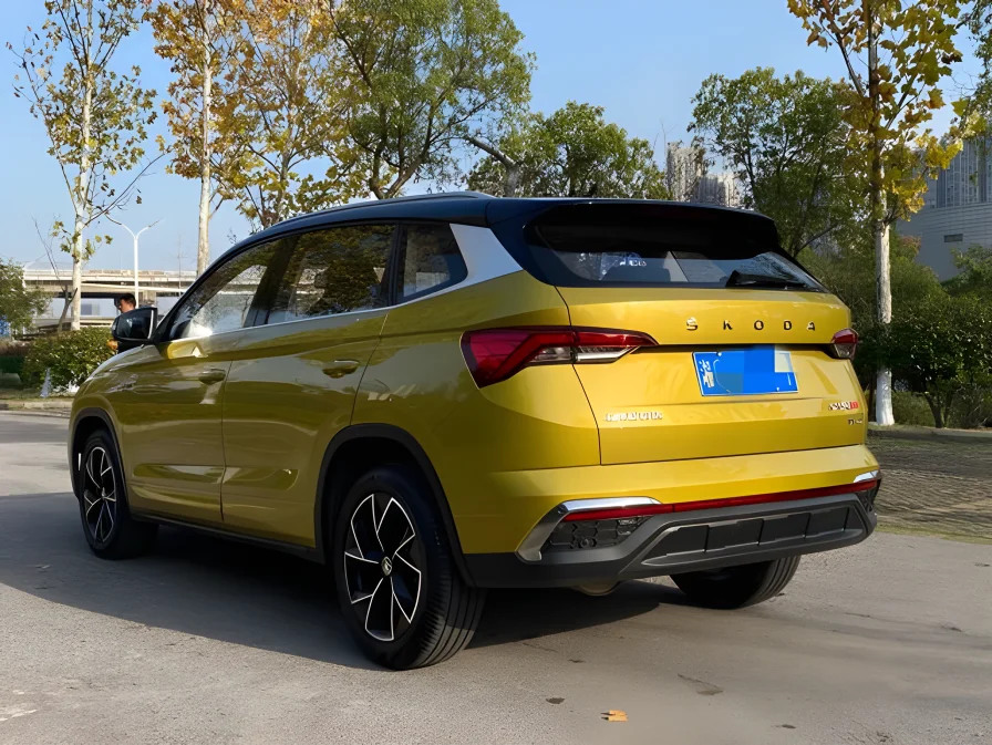 Skoda Karmic левый привод комфорт небольшой внедорожник 6-ступенчатый ручной автоматический топливный автомобиль дешевый Подержанный