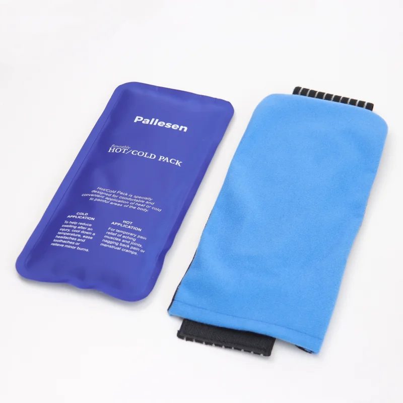 Ice Pack Reusable Hot and Cold Therapy Gel Wrap Support Injury Recovery Alleviate Joint and Muscle Pain Knee heat compress