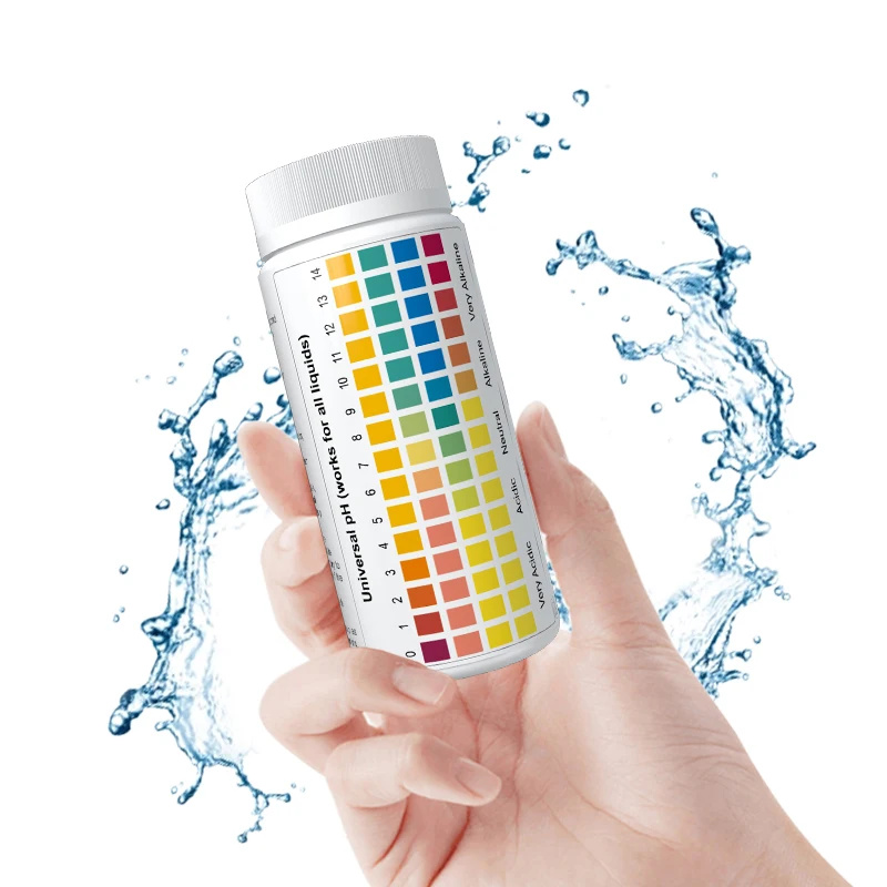Super Sensitive Ph Test Strips 0-14 for Soilsaliva Urine Aquariums Labs Swimming Pools and Drinking Water