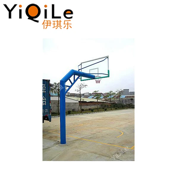 Movable Basketball Stand with Fiberglass Backboard