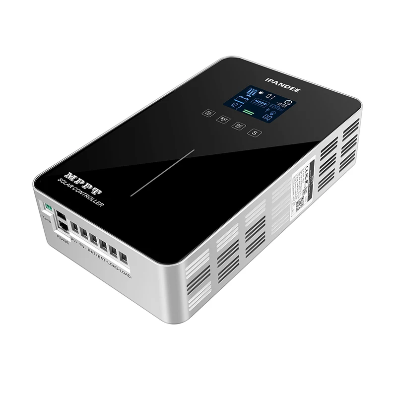 Ipandee Solar Charge Controller Ipanda Runner 100A 12/24/36/48V 3Kw Wifi Module Touch Display Regulateur-Solar-Mppt