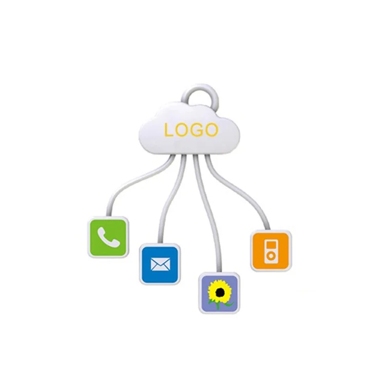 Горячая Распродажа интерфейс 2,0 I-CLOUD форма USB HUB (ABS случае) с 4-порта USB