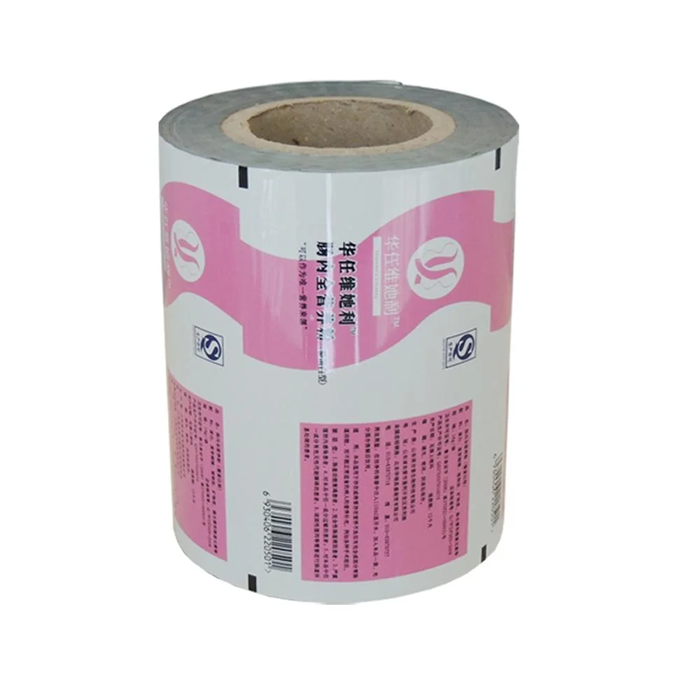 Cookie plastic food packaging roll film with aluminum laminated film