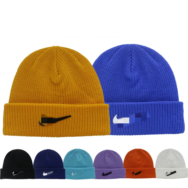 
Woolen hat female autumn and winter Korean version of the wild knitted hat street hip-hop ear protection warm cold hat 