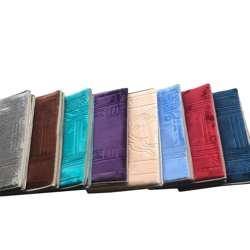 50*110cm islamic foldable family portable muslim prayer mat rug carpet