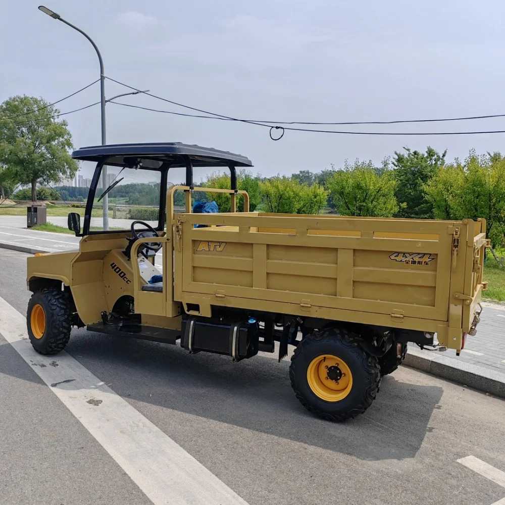 2024 Model 400cc EPA Certified 4WD ATV Electric Utility Vehicle for Farm Use Loaders Genre