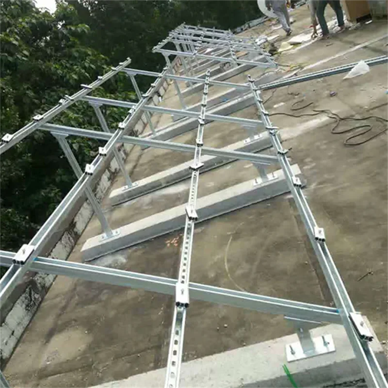 Solar Panel Mounting Bracket Metal Roof Mounting Hardware Metal Ground Screw Solar System Equipment For Solar Installation