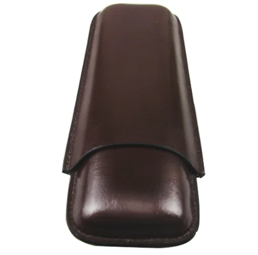 Leather Cigar Case Holster Mini Travel Cigarette Storage Bag Smoke Cigarette Accessories