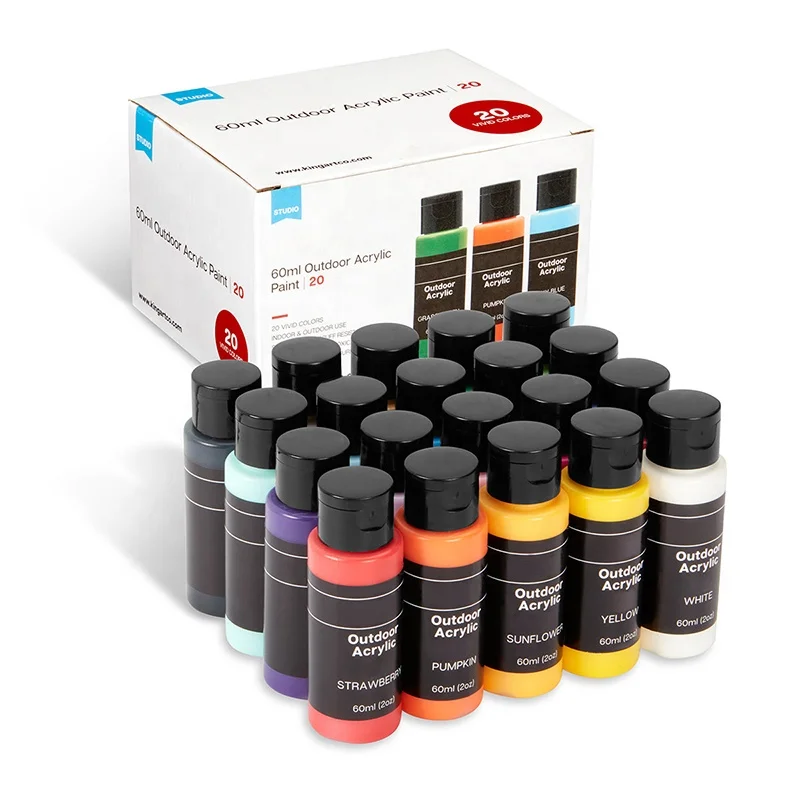 Professional 60ml Acrylic Paint Bottles Wholesale