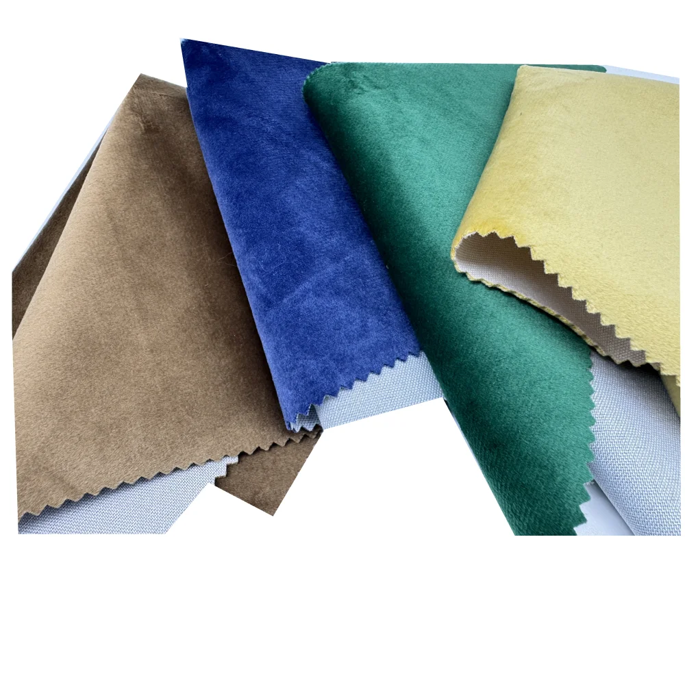 Cost-effective Home Textile 100 Polyester Velvet Material Holland Velvet Upholstery Fabric Sofa Velvet Fabric For Sale