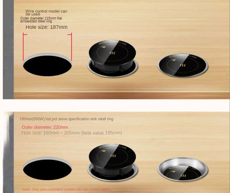 800-3500w Professional Multifunction Induction Cookers 2000W  Touch Wholesale restaurant hot pot induction cooker