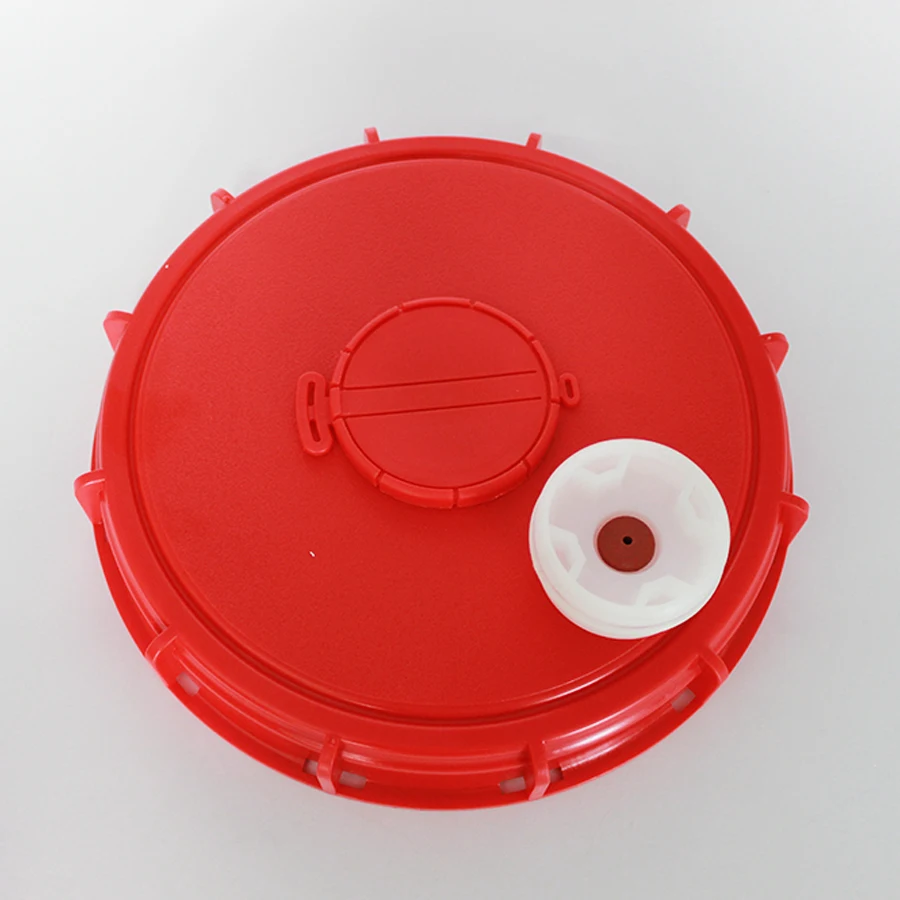 CT Coupling New Red Gallon IBC Water Tote Tank Cover Lid Cap With Vented Respiratory