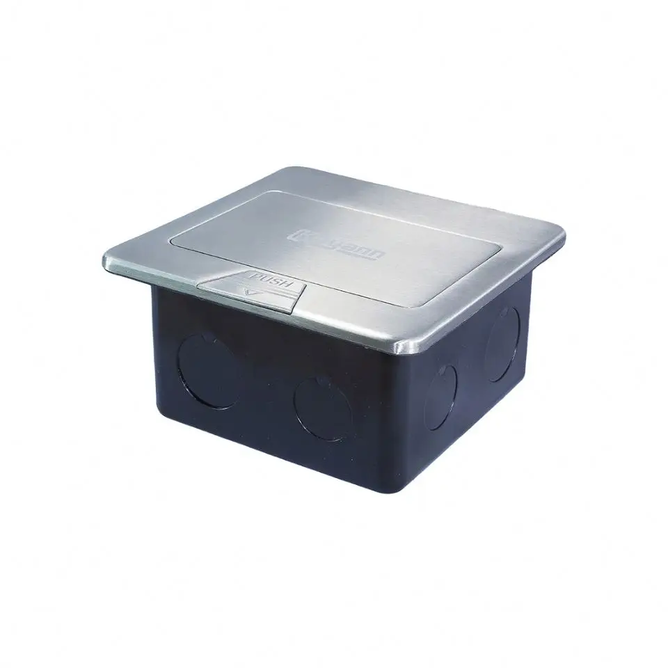 Wholesale USA standard stainless steel electrical power supply 16A pop up floor socket box