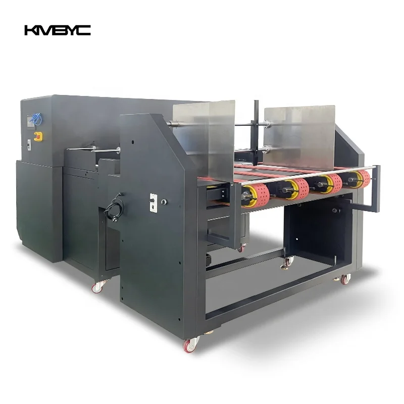 Automatic Feeding Corrugated Cardboard Printer Single Pass Paper Box Printing Machine 4 Color