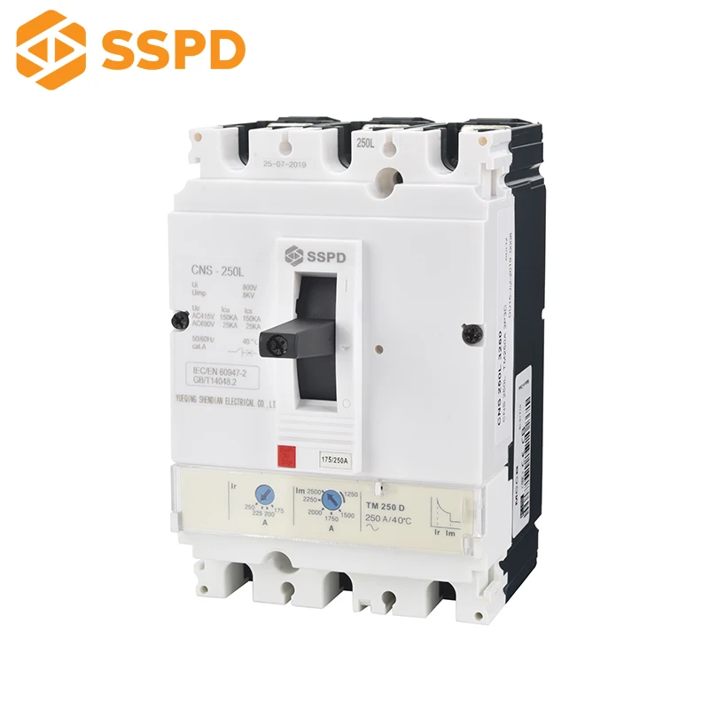  Высококачественные Аксессуары mccb механизм работы двигателя SSPD brand cnsx 250A