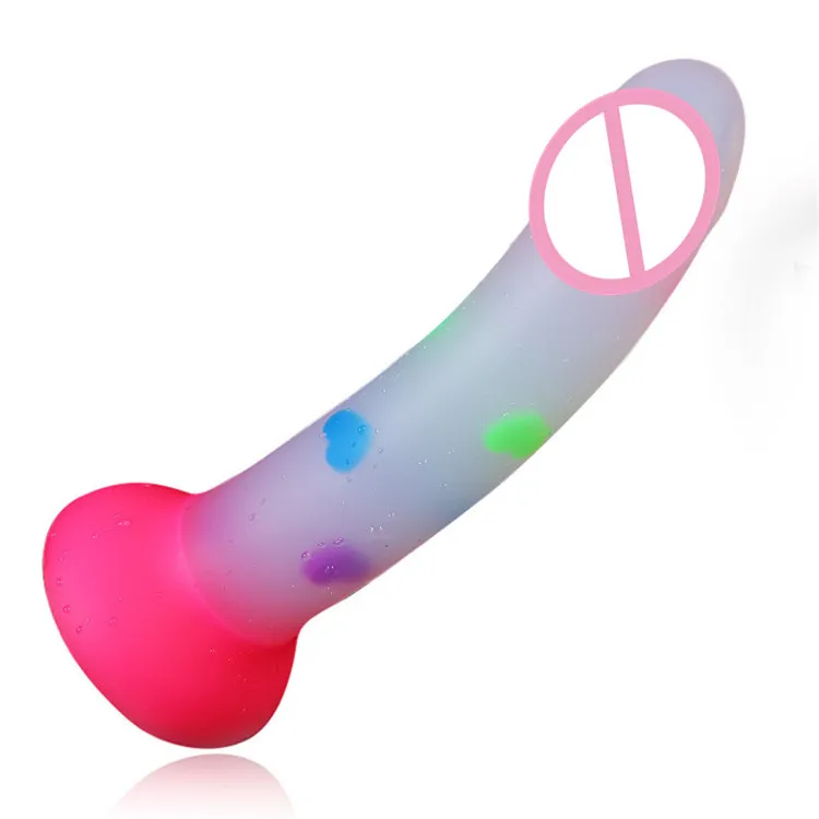 Sex Toys for Women Masturbation G-spot Realistic Liquid Silicone Candy Heart Dildo with Suction Cup