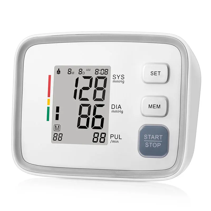 Digital Blood Pressure Monitor with Automatic arm Cuff LCD Displays Blood Pressure testing Pulse Rate and Irregular heartbeat