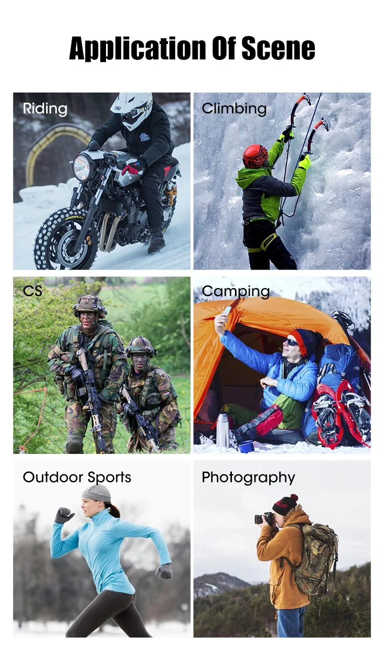 Touchscreen Waterproof Thermal Gloves Rechargeable Battery Powered Heating Gloves Motorcycle Racing Heated Gloves