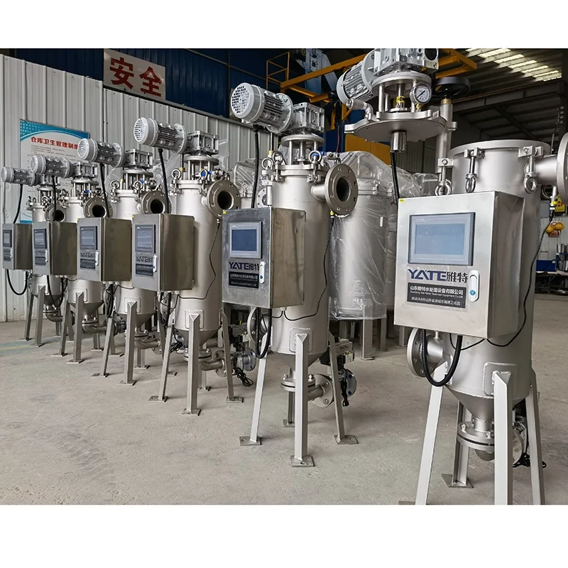 Filtration Industry 12 Years Experience Fine Chemical Large Flow Stainless Steel Automatic Internal Scraper Filter