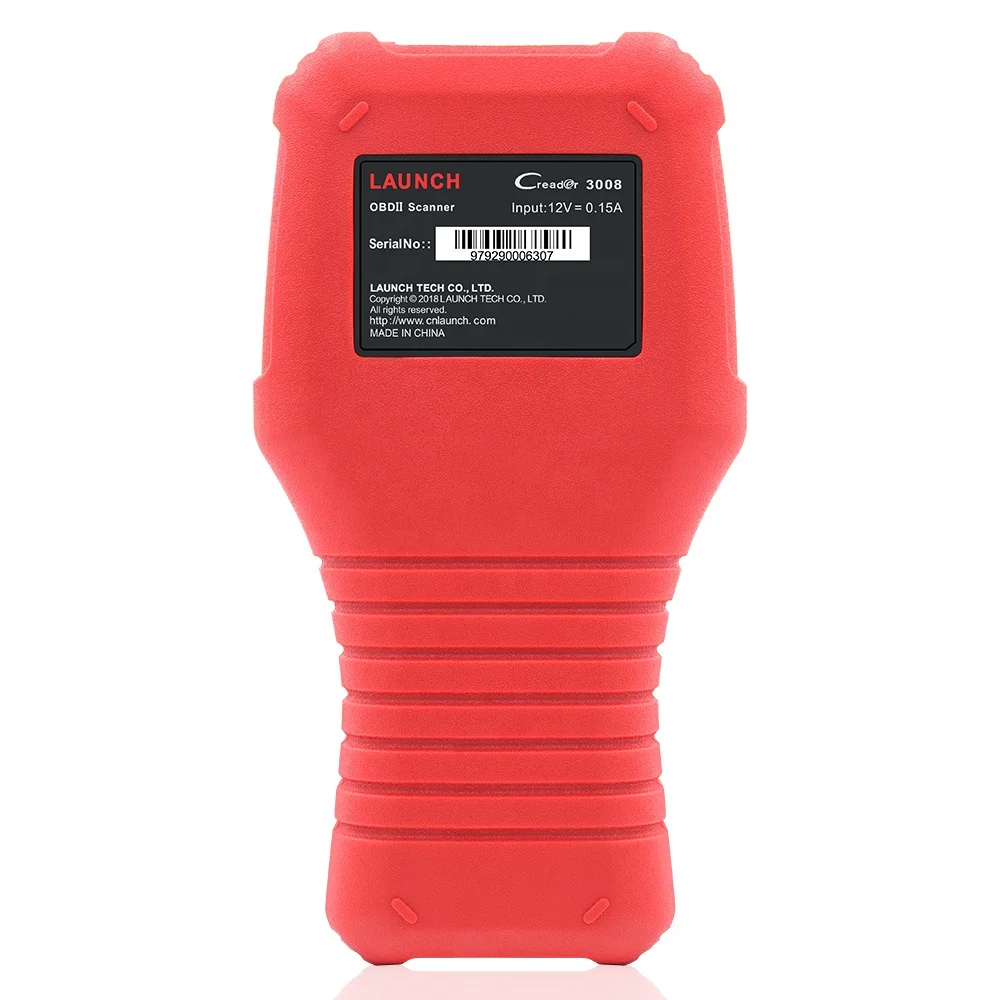  Считыватель кодов OBD 2 сканер инструмент LAUNCH Creader CR3008 поддерживает все 10 тестовых режимов OBDII и бесплатное обновление онлайн печать