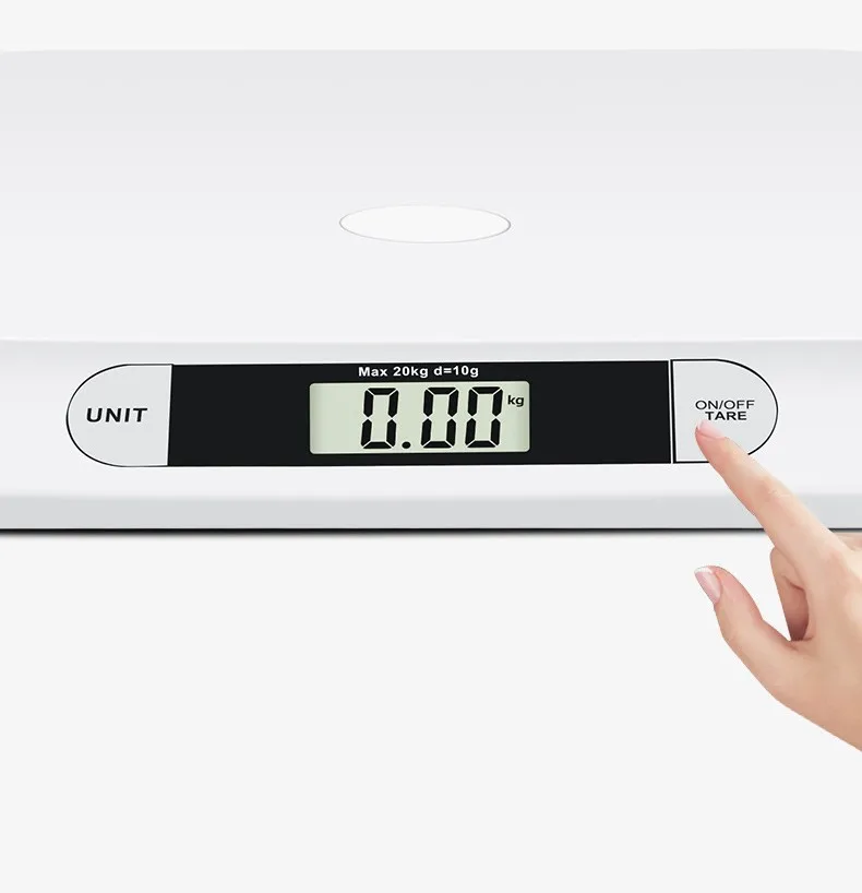 20KG White Measure Infant Digital Weight Electronic Weighing Baby Scale