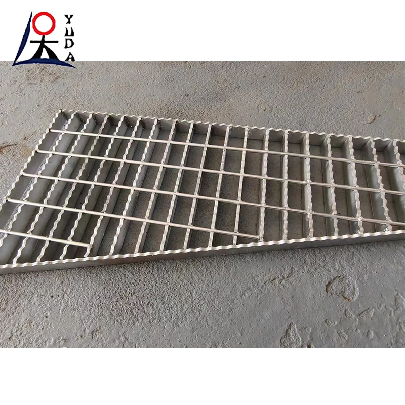 32x5 serrated drainage covers metal steel grating floor anti slip hot dip galvanising steel bar grating mesh