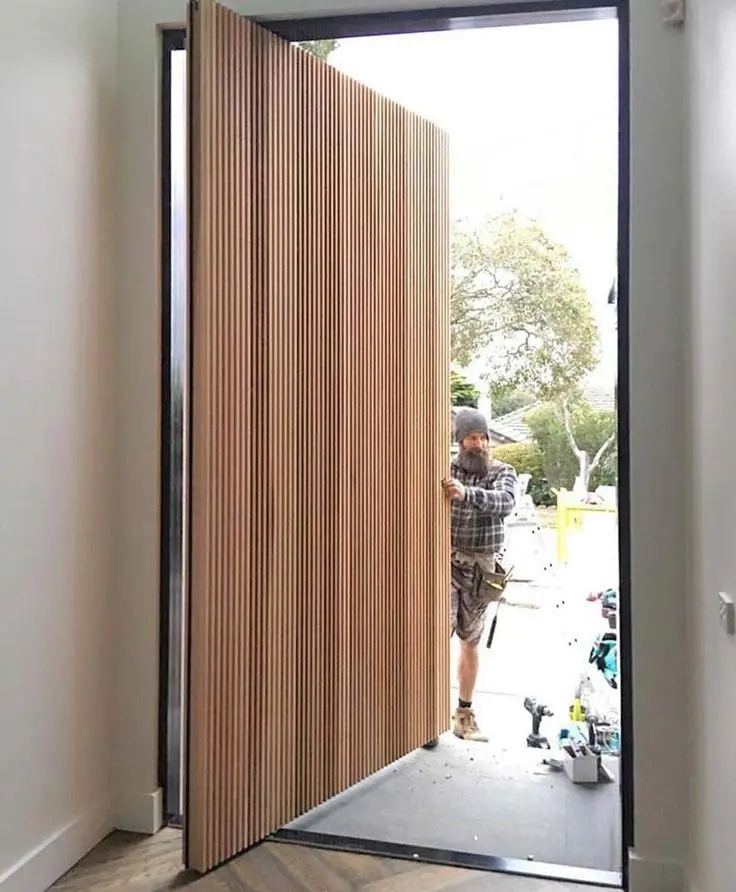 CBMmart Hot Selling Wholesale Price Steel Home Entry Security Main Door Modern Style With Smart Lock Interior Steel Door
