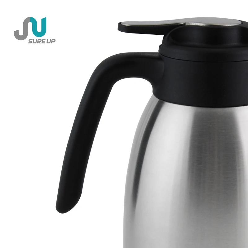 Wholesale European Style Vacuum Coffee Pot 304 Stainless Steel Tea and Water Vacuum Flask Coffee Carefe Pot Water Jug Travel Pot
