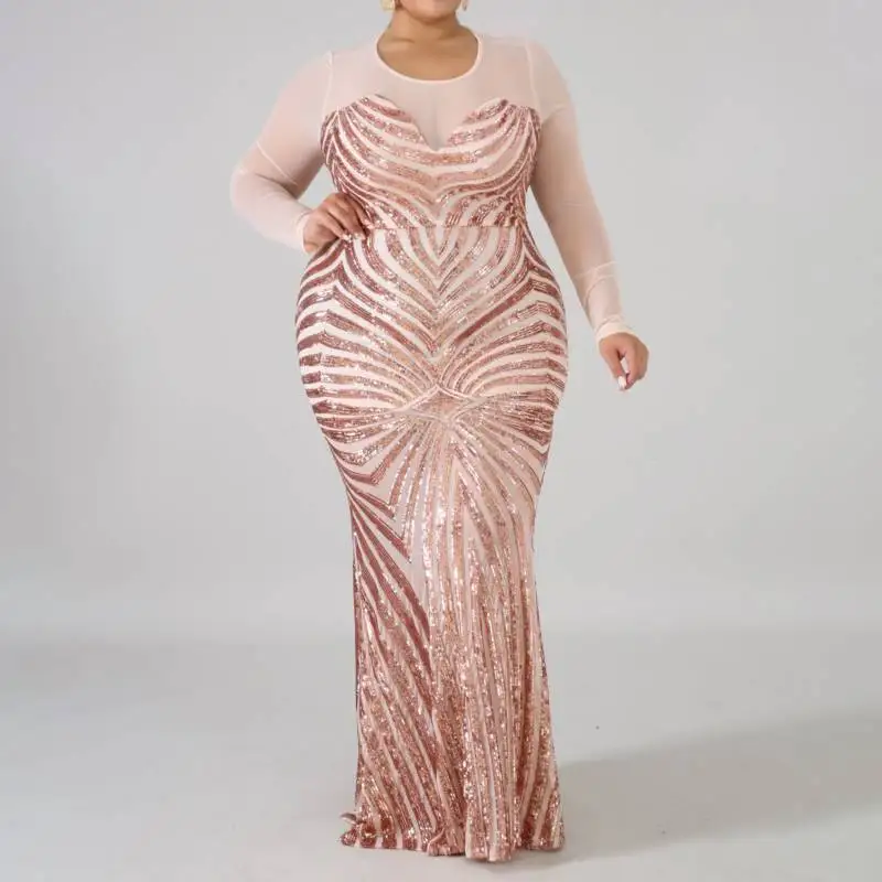 Лидер продаж платье большого размера женские платья STPSD006 Прозрачная Юбка-годе вечернее с блестками женское натуральное обслуживание OEM для взрослых прочная поддержка