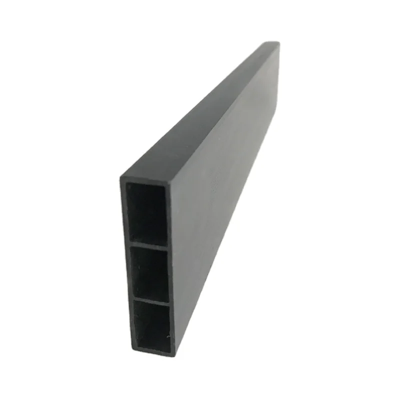 Customized Multi-shape anti-UV  plastic tube PVC ABS PP square pipe sizes factory