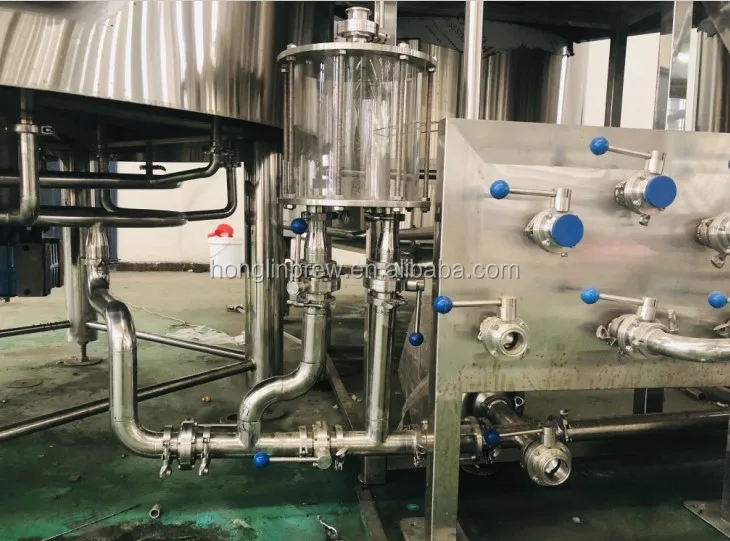 Small Micro Beer Brewing Equipment China 3bbl 5bbl 7bbl Turnkey Project Of Brewery