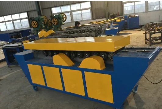 TDC/TDF duct flange forming machine rectangular board air duct making machine