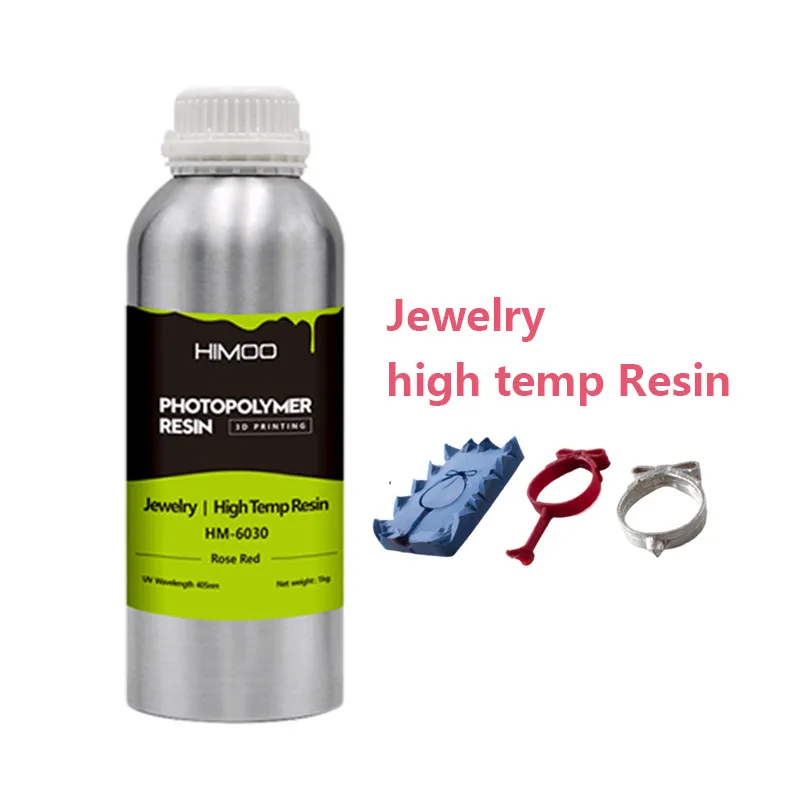 LCD DLP 3D printer plastic jewelry Quick curing High temperature resistance liquid Resin