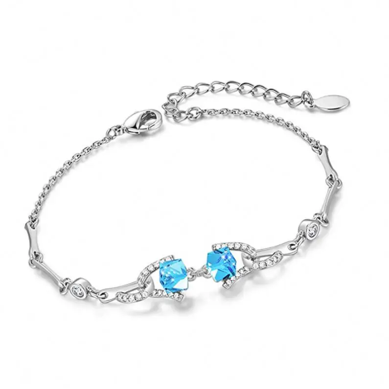 Bracelets for Women Charm Fashion Jewelry Embellished with Crystals