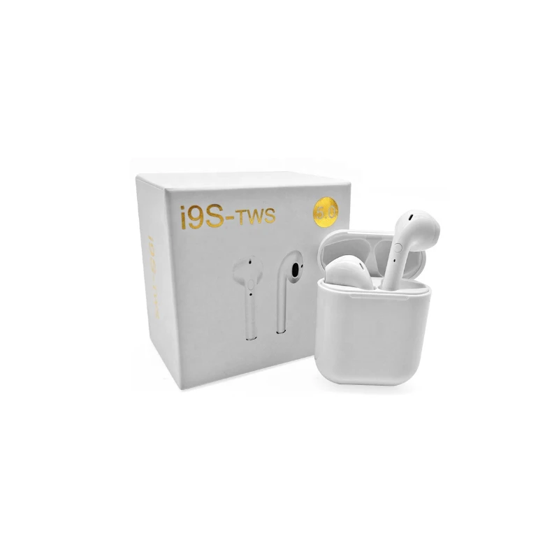 
i9s TWS Wireless Headphones in-ear Wireless Headset Mini Music Earpiece Sport Earbuds with Wireless Earphone Charging Box 