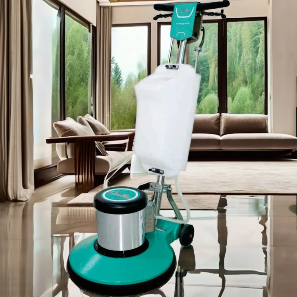 Portable Electric Dryer Small Polishing Lithium Battery Upright Tile Home Floor Scrubber Cleaning Machine For Commercial