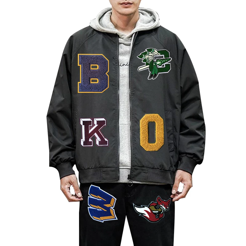 Personalized Letters Patches Products Iron on Towel Embroidery Patch For Garment