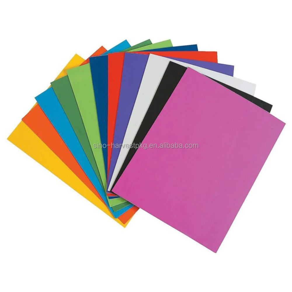 High Density A4/A3 5mm Kt Foam Board  Eva Foam Board Multiple Color In Different Thickness For Exhibition