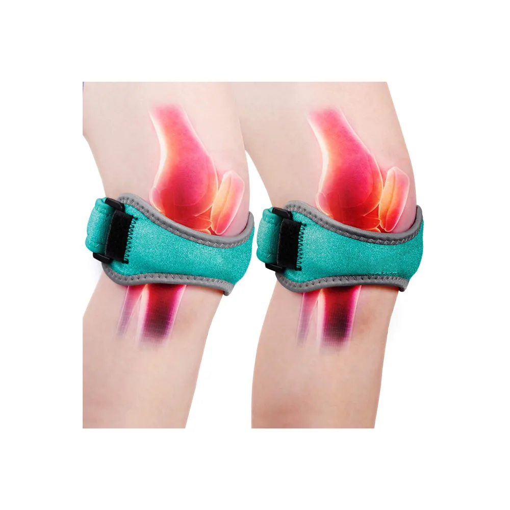 comfort neoprene tendonitis knee pad band wrap patella hinged belt knee brace support arthritis sleeve stabilizer men and women