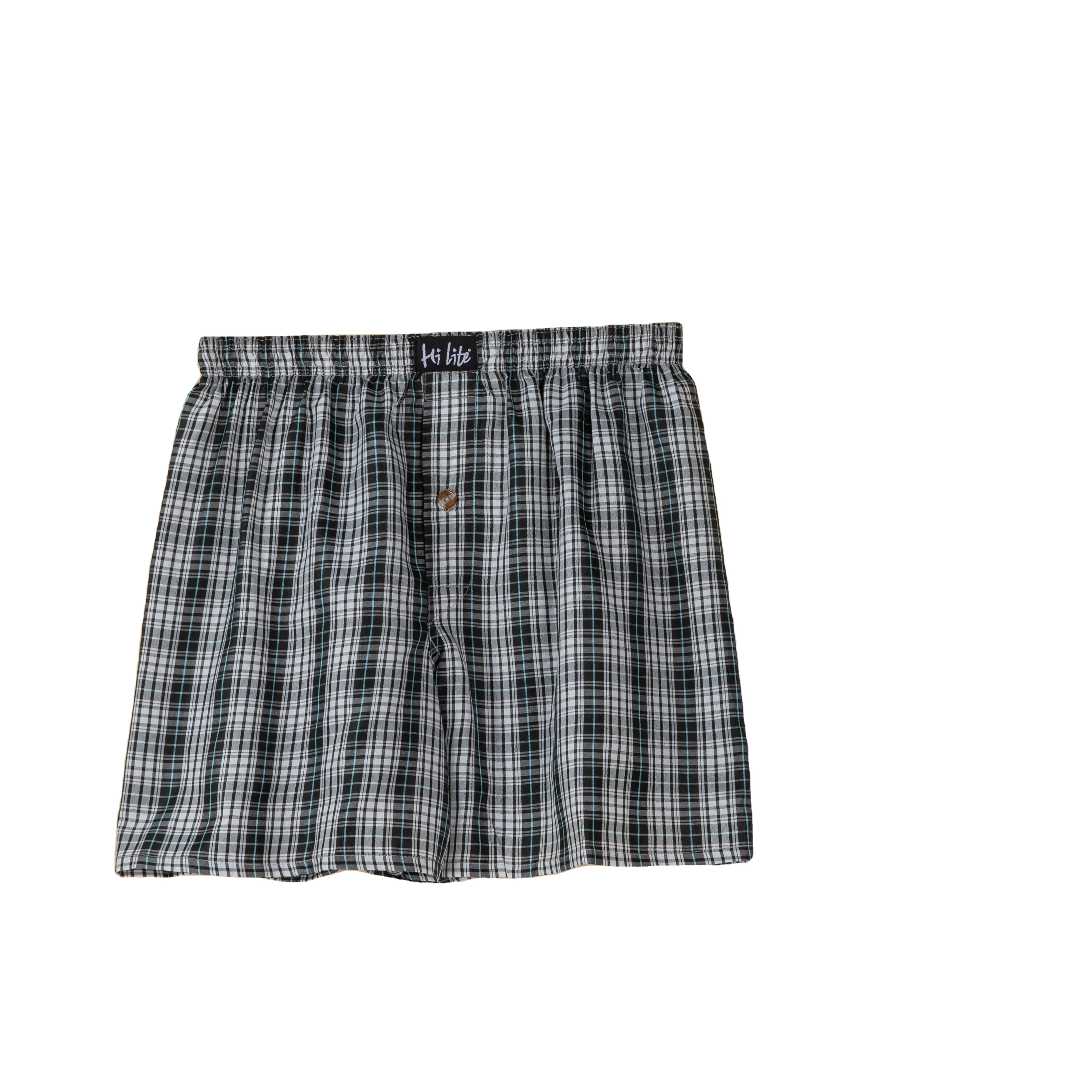 Классические клетчатые тканые боксеры удобные с внутренним поясом нижнее белье индивидуальные мужские