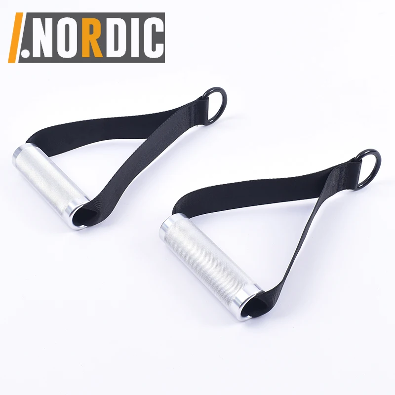 Aluminum Gym Handles for Cable Machine Resistance Bands, Ultra Heavy Duty Comfortable Sturdy Exercise Handle Grips Attachment