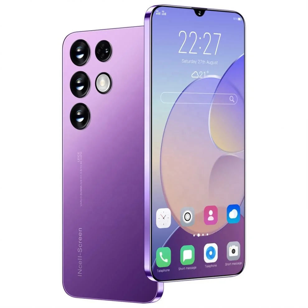 Brand New S23 Ultra 6.8 Inch Smartphone 4g 5g Network Cellphone 12g+512g Dual Sim Android Unlocked Mobile Phone